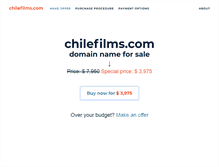 Tablet Screenshot of chilefilms.com